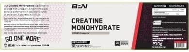 BARE PERFORMANCE NUTRITION, BPN Pure Creatine Monohydrate Powder by Creapure, 5g of Creatine per Serving, Supports Muscle Growth, Unflavored Creatine Powder, 60 Servings