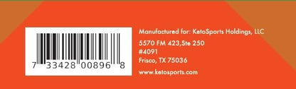 New KetoCaNa GO (Fruit Punch) Single Serve Dietary Ketone Supplement for Physical and Mental Performance, Keto and Paleo-Friendly, Naturally Sweetened and Flavored 16 Stick Packs