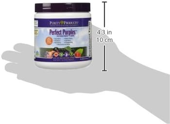Purity Products Perfect Purples Powder Phytonutrient Rich, Healthy Aging Super Formula - Support Total Body Health - High ORAC Power - P40p Pomegranate Extract w/ 40% Punicosides - 30 Day Supply