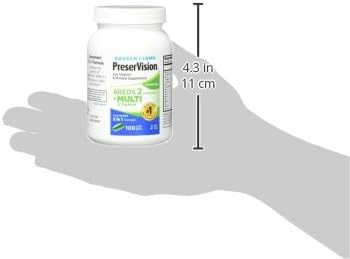 PreserVision AREDS 2 + Multivitamin 2-in-1 Eye Contains Vitamin C, E & Zinc Softgels Packaging May Vary, 100 Count