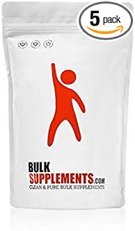 BulkSupplements.com L-Threonine Powder - L-Threonine Supplement, L Threonine 500mg - Amino Amino Supplement for Skin & Joints, Gluten Free - 500mg per Serving, 5kg (11 lbs), Pack of 5