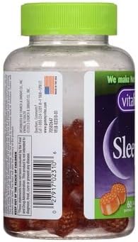 Vitafusion Sleep Well Melatonin Gummies Sugar Free, 60 Each (3 Pack)
