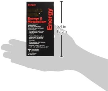 GNC Mega Men Energy and Metabolism Supplement, 90 Count