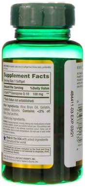 Nature's Bounty Co Q-10 100 mg Dietary Supplement Softgels - 75 ct, Pack of 2