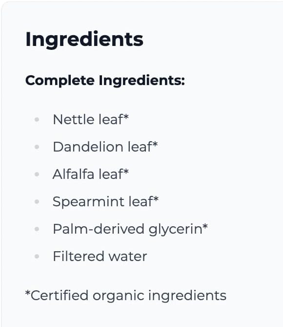 Earthley Wellness, Nourish Naturally, All Natural Herbal Multivitamin, Whole, Natural, Organic Herbs, Natually Occuring Vitamins and Minerals, Trace Minerals (4oz, Nourish Me)