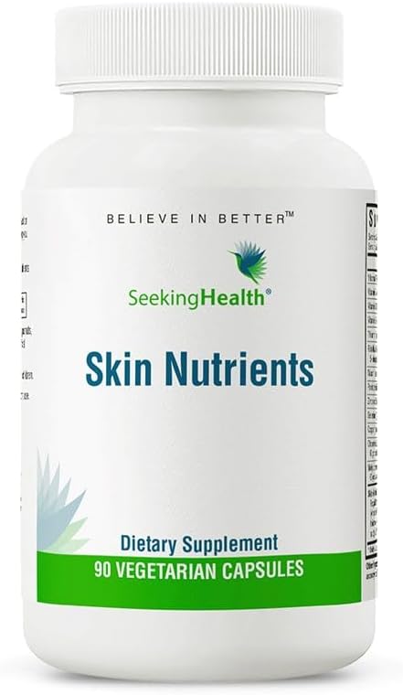 Seeking Health Skin Nutrients, with Vitamins A and E, Antioxidant Support, Royal Jelly, Multivitamin Support for Healthy Skin (90 Capsules)*