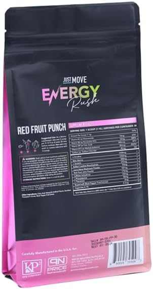 Fruit Punch Energy Rush -Pre Workout