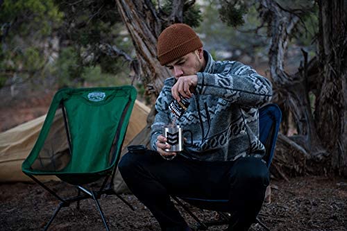 MTN OPS Hot Ignite Supercharged Energy Drink Mix Focus Enhancer, Charged Cocoa - 20 Trail Packs