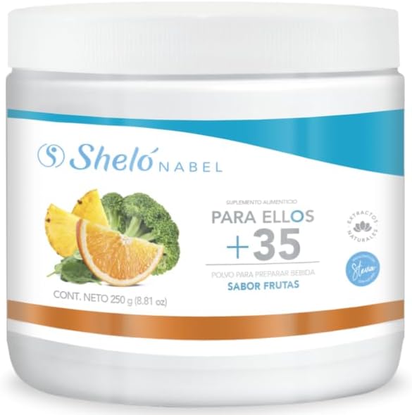 for Him+35 Multivitamin Powdered Premix Shelo Nabel 8.81 oz., White