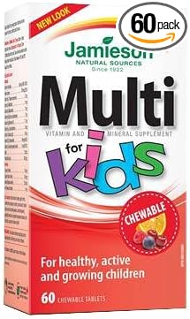 Jamieson Multivitamin for Kids, 60 chewable tabs
