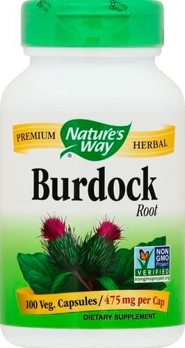 Nature's Way Burdock Root, Traditional Joint Support*, 100 Vegan Capsules (Packaging May Vary)