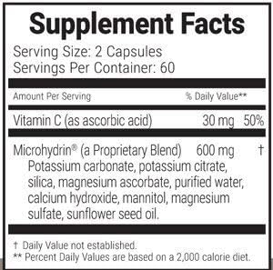 Endurance (formerly Microhydrin) 120caps