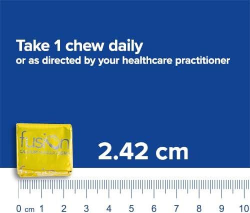 Bariatric Fusion Calcium Citrate & Energy Soft Chew Bariatric Vitamin | Vanilla Flavored | Sugar Free | Bariatric Surgery Patients Including Gastric Bypass and Sleeve Gastrectomy | 60 Count