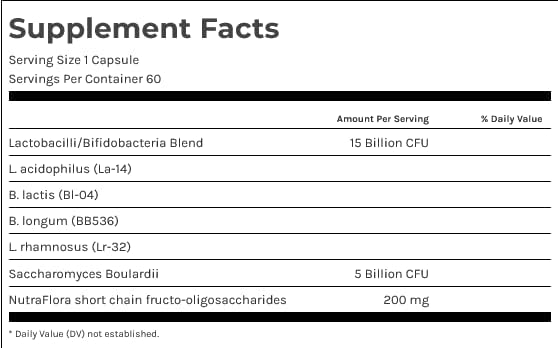 Dr. Fuhrman Flora Biotect, Probiotic, 60 Capsules