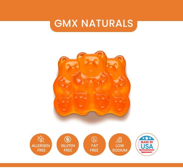 Kids Multivitamin Gummies (90 Count) | Kids Vitamins Gummies | Chewables Vitamin for Kids | Immune & Growth Support | Sugar & Gluten Free | Orange Flavour Gummies | 1 Month Supply