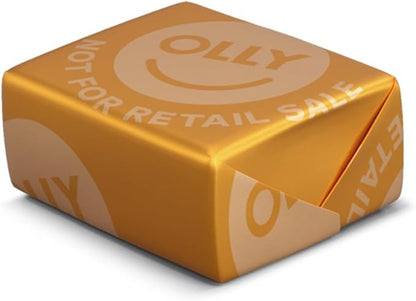 OLLY Energized Thinker Brainy Chews, 70mg of Caffeine, Vitamin B12 & Omega-3, Energy Supplement, Tropical, Vegetarian, 20 Count