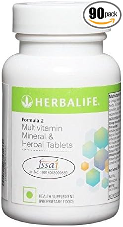 Herbalife formula 2 Multivitamin Mineral and Herbal Tablets - 90 Tablets