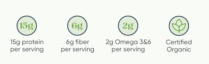 Nutiva Organic Cold-Pressed Raw Hemp Seed Protein Powder, Peak Protein, 3 Pound, USDA Organic, Non-GMO, Whole 30 Approved, Vegan, Gluten-Free & Keto, Plant Protein with Essential Amino Acids