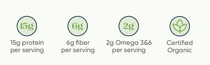 Nutiva Organic Cold-Pressed Raw Hemp Seed Protein Powder, Peak Protein, 3 Pound, USDA Organic, Non-GMO, Whole 30 Approved, Vegan, Gluten-Free & Keto, Plant Protein with Essential Amino Acids