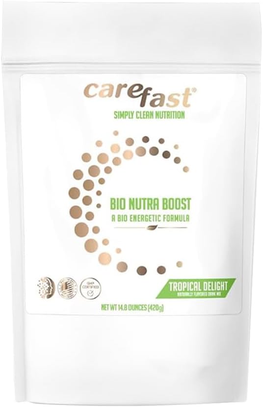 CAREFAST® Bio Nutra Boost™ | Nutritional Drink Mix for Mind and Body | Enhanced Well-Being and Daily Health Support | Over 55 Whole Food Nutrients with 120+ Vitamins, Minerals, and Antioxidants