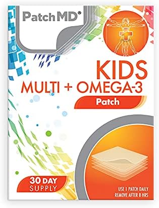 PatchMD Kids Multivitamin Omega-3 Topical Patches - 30 Days Supply
