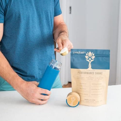 Vegan Protein Shake by LyfeFuel | Plant-Based Protein Powder with BCAA, Greens & Superfoods for Sports Performance, Recovery & Lean Muscle Building | Clean Whey Protein Powder (Vanilla, 24 Servings)