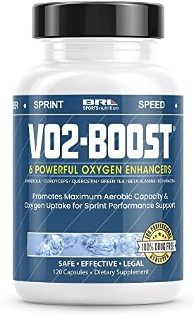 Natural Endurance and Oxygen Supplement to Help VO2 max w/Rhodiola Rosea, B12, and Alpha Lipoic Acid (120 Capsules) (30 Day Supply)
