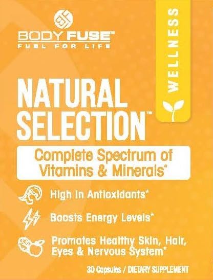 Natural Selection Multi-Vitamin | Immune Support & Antioxidant Cell Protection | Gelcap 30 Servings