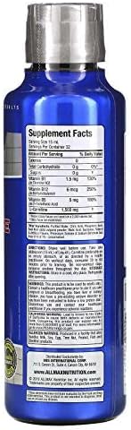 ALLMAX Nutrition Liquid L-Carnitine 1500 + Vitamin B5, 16 oz / 473 ml (Fruit Punch)