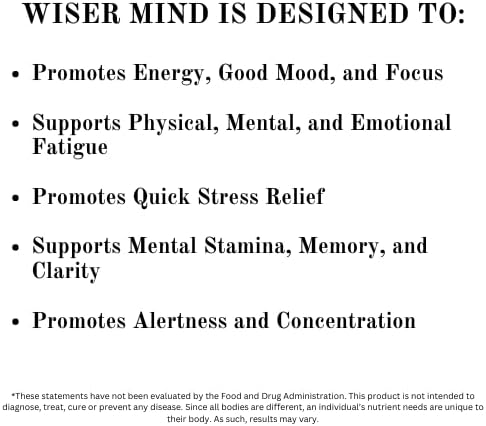 Nootropic | Memory, Focus, Mental Clarity Supplement | Lions Mane Ashwagandha