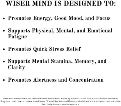 Nootropic | Memory, Focus, Mental Clarity Supplement | Lions Mane Ashwagandha