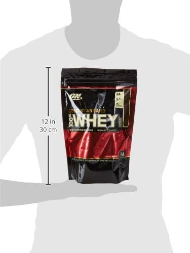 Optimum Nutrition Gold Standard 100% Whey Protein Powder, Double Rich Chocolate, 1 Pound