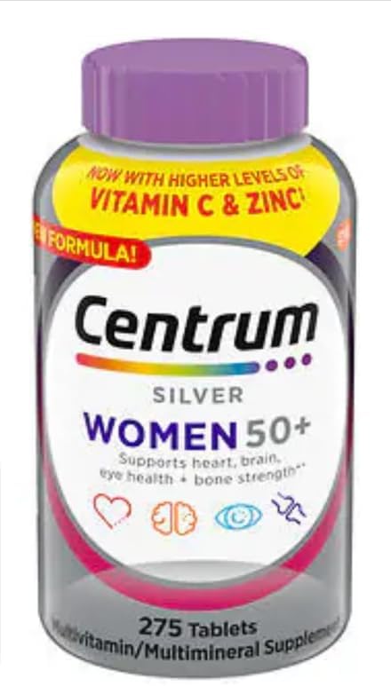 Silver Multivitamin for Women 50 Plus (275 ct.) with TAHA Sticker