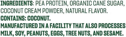 Vega Protein Made Simple Protein Powder, Vanilla - Stevia Free, Vegan, Plant Based, Healthy, Gluten Free, Pea Protein for Women and Men, 2.2 lbs (Packaging May Vary)