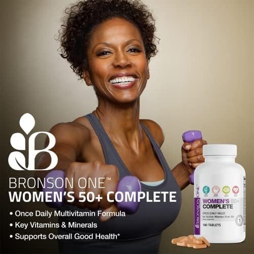 Bronson ONE Daily Women’s 50+ Complete Multivitamin Multimineral, 90 Tablets