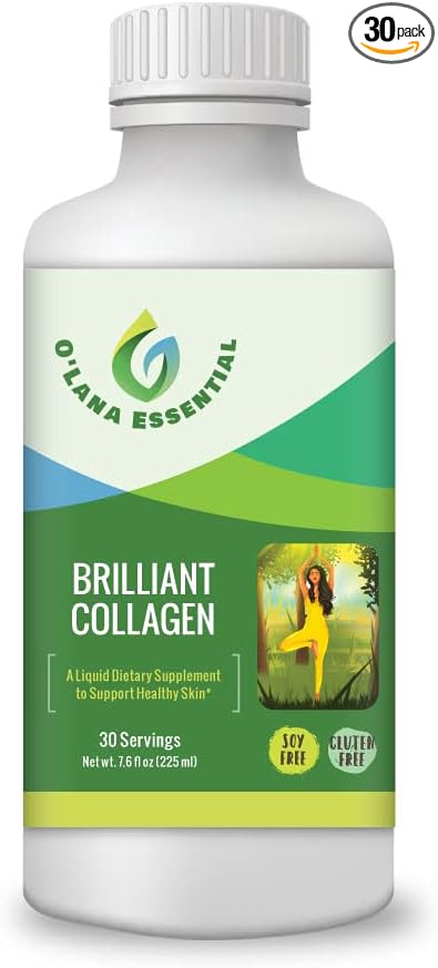 Marine Liquid Collagen Supplement -1,000mg Morikol Tripeptide Marine Collagen Plus 1,000mg Biotin Hyaluronic Acid Vitamin C Healthy Skin Hair Nails Joint Support GMP Certified Gluten&Soy Free