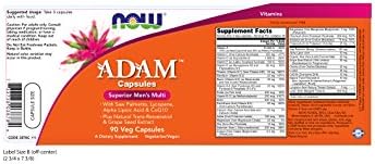 Now Foods ADAM Superior Mens Multiple Vitamin 90 vcaps