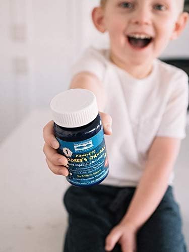 Trace Minerals | Complete Children's Chewable Tablets | Well-rounded Multivitamin, Contains Numerous Vitamins, Minerals | Promotes Healthy Energy And Mental Focus | Vegan, Gluten Free | 60 Of 1 Pack