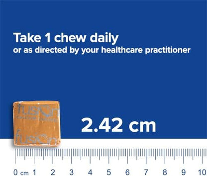 Bariatric Fusion Bariatric Calcium Chews | Calcium Citrate with Vitamin D3 Calcium Supplement Bariatric Vitamin | Sugar Free Calcium Citrate Chewable | Calcium Citrate 500mg | Caramel | 60 Count