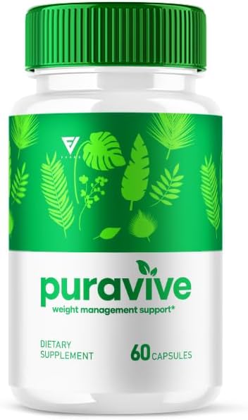 Puravive Capsules, Puravive Healthy Lifestyle Support Supplement Pills, Puravive Overall Wellness Formula Reviews (60 Capsules)