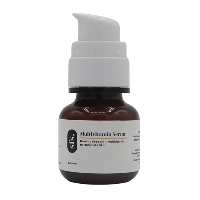 Multivitamin Serum Formulated with Vitamins A, C, B3, B5, and E | Face Serum for Glowing Skin | Facial Serum for Dark Spot Treatment | Suitable for Sensitive Skin | Facial Serum Anti Aging Vitamin C