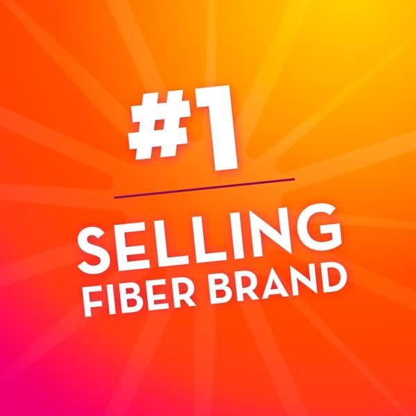 Metamucil Fiber, 4-in-1 Psyllium Fiber Supplement Powder with Real Sugar, Orange Smooth Flavored Drink, 72 Servings (Packaging May Vary), Coarse Texture, 1.9 Pound (Pack of 1)