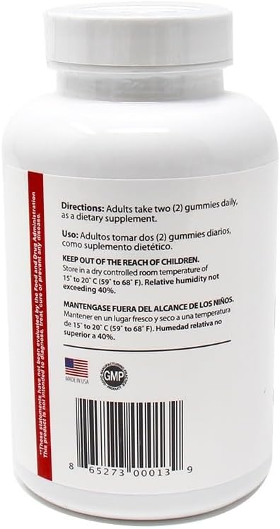 Carson Life Men’s Multivitamin Gummies - 60 Chewable Gummies - Boost Immune System - Sugar Free, Gluten Free Dietary Supplement - Fruit Flavored - Made in The USA (60 Gummies) - Pack of 2