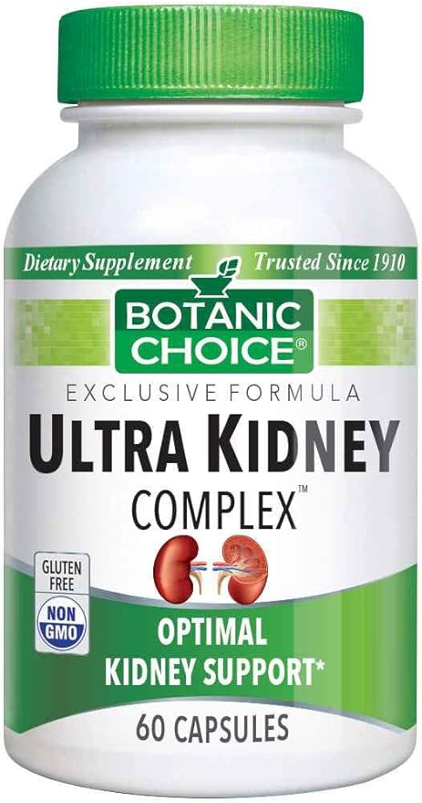 Botanic Choice Ultra Kidney Complex Capsules, 60-Count Bottle