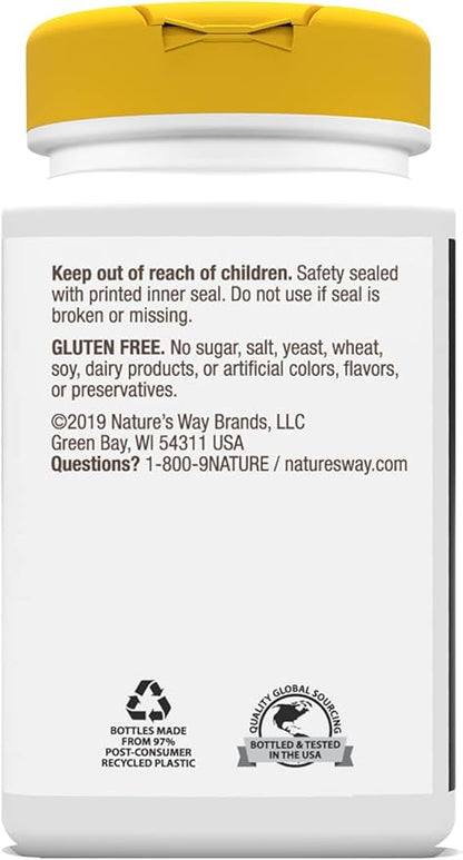 Nature's Way Calcium-Magnesium-Vitamin D Capsules, Supports Bone and Muscle Health*, 100 Capsules