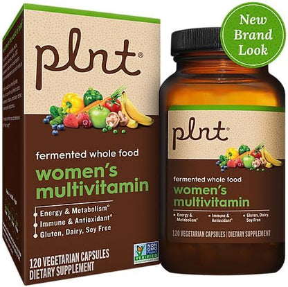 Fermented Whole Food WomenaTMs Multivitamin (120 Vegetarian Capsules)