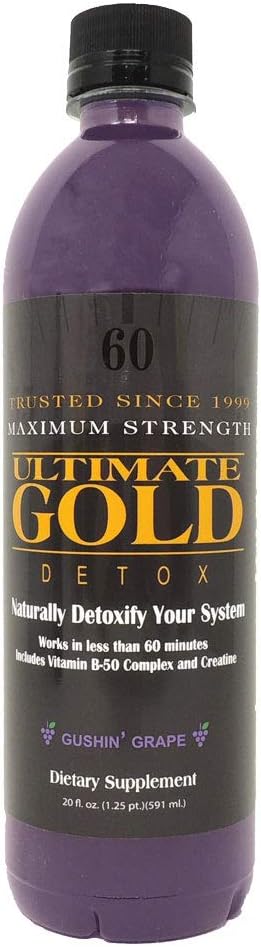 Detox Drink - 20oz / Gushin' Grape