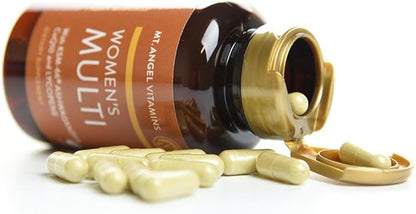 Mt. Angel Vitamins - Daily Womens Multivitamin - Adult Formula with Iron, Calcium, KSM-66 Ashwaganda, and a Potent Proprietary Herbal Blend of The Best Womens Vitamins - 60 Count Capsules