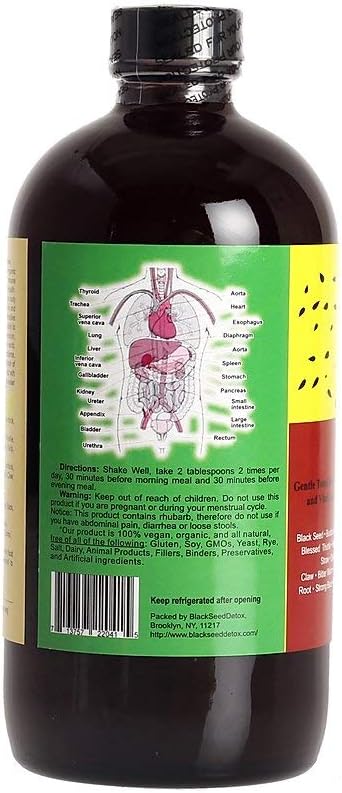BSD Blackseed & Bitters Detox (30 Herbs/Bitters) (16 oz.)