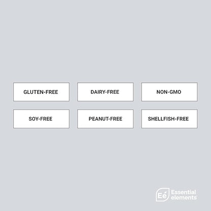 Essential Elements Male Health Supplement - Muscle Support & T-Health with DIM, Ashwagandha, Shilajit, More | T-Hero 60 Vegan Capsules (3-Pack)